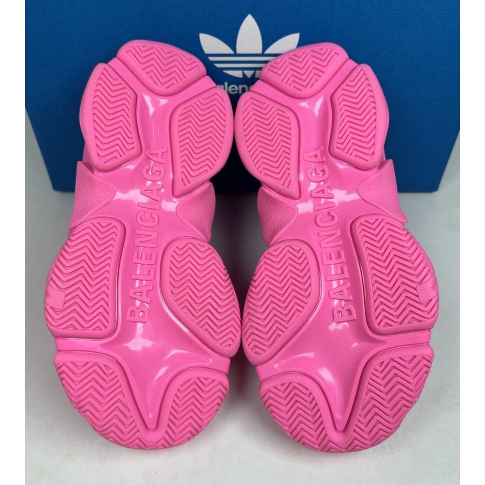 Size 34EU/4W - Balenciaga Triple S x Adidas Sneakers Pink💗 NEW/RETAIL $1,150! - Picture 6 of 9